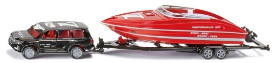 Siku 1:55 Car With Motorboat 313-2543 Siku 1:55 Car With Motorboat 313-2543
