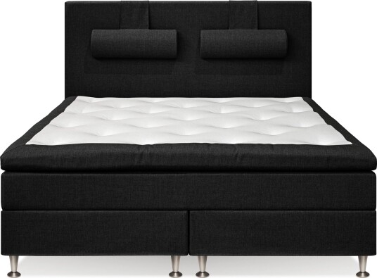 Meja Sengepakke 160x200 Svart med nakkepute