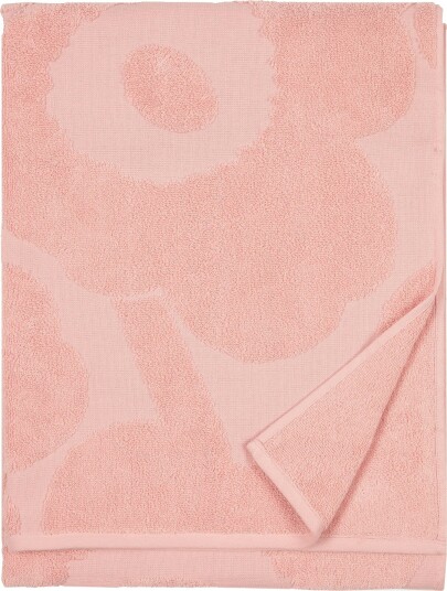 Marimekko - Badehåndkle Unikko 70X150 cm - Rosa Marimekko - Badehåndkle Unikko 70X150 cm - Rosa