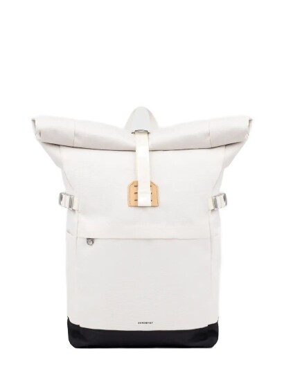 SANDQVIST Icon Rolltop Backpack M   White   M