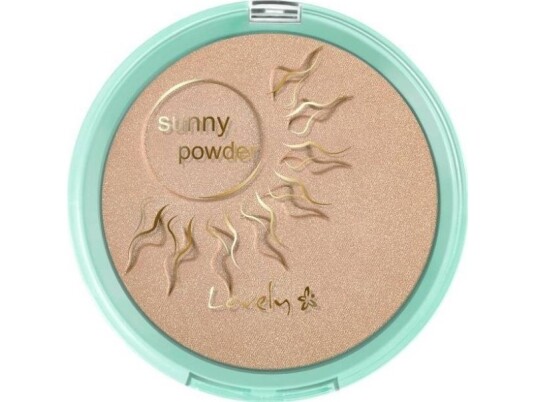 Lovely Lovely Sunny Powder Solfylt Bronzing Pudder For Ansikt Og Kropp Satin 16G