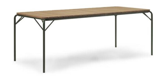 Normann Copenhagen Vig Spisebord 90 x 200 cm Grønn/robinia Normann Copenhagen Vig Spisebord 90 x 200 cm Grønn/robinia