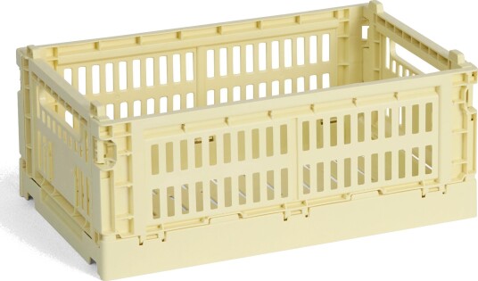 Hay Colour Crate Small Oppbevaring Light Yellow