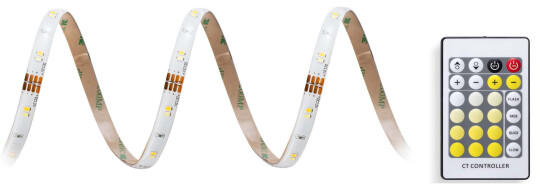 Fujtech LED Strip Med Hvite Nyanser 3 m