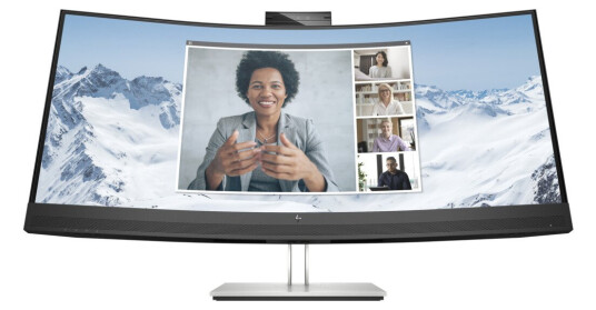 HP E34m G4 34" Kurvet WQHD Skjerm med USB-C HP E34m G4 34" Kurvet WQHD Skjerm med USB-C