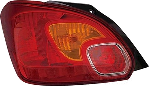 VAN WEZEL 3263931 Baklykt