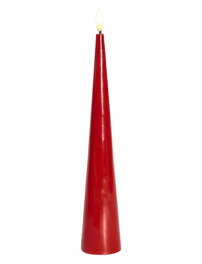 Sirius Home Sille Lacquer, Coneshape - Red - H:26CM