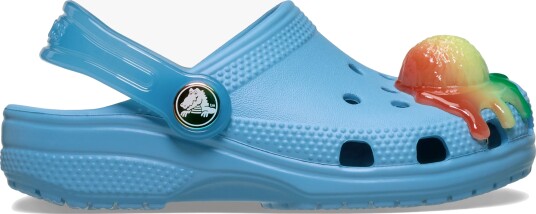 Crocs Classic Scented Snow Tøfler, Elite Blue, 27-28
