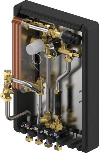 Uponor Aqua Port INS 19 helisolert varmtvannsanlegg for husholdningsbruk