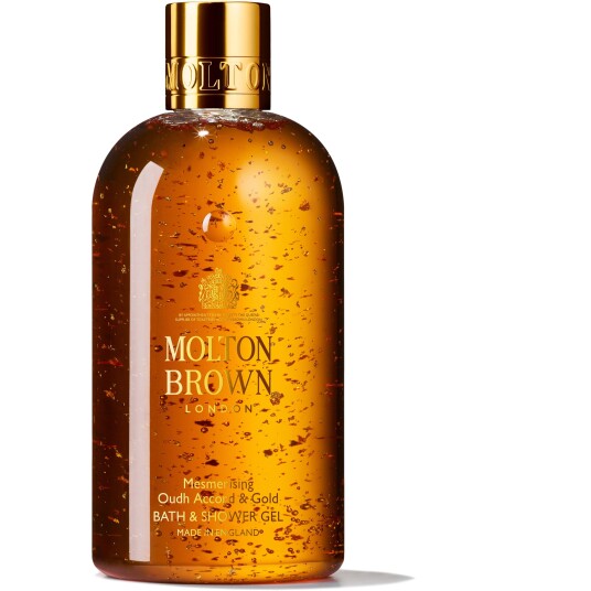Molton Brown Mesmerising Oudh Accord And Gold Bath & Shower Gel 300 ml Molton Brown Mesmerising Oudh Accord And Gold Bath & Shower Gel 300 ml