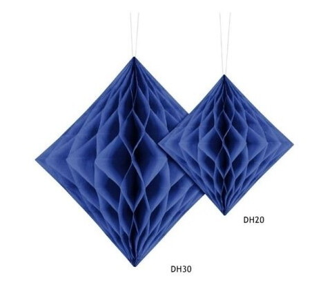 Papirvæv Diamant, Navy Blå Papirvæv Diamant, Navy Blå