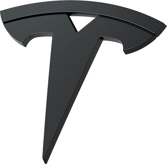 Spigen Tesla Front Emblem Logo Full Cover Black Tesla Model 3 2024
