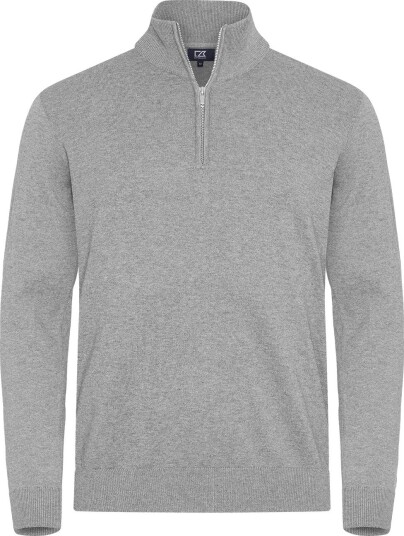 Cutter & Buck Oakville Half Zip Sweater Grå Golfgenser herre Grå (95) XXX-Large
