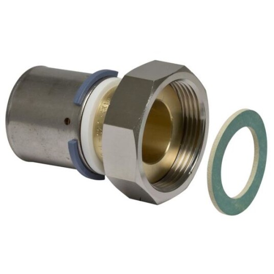 Uponor 1878155 Presskobling med løpemutter 40 x 40 mm Installasjon