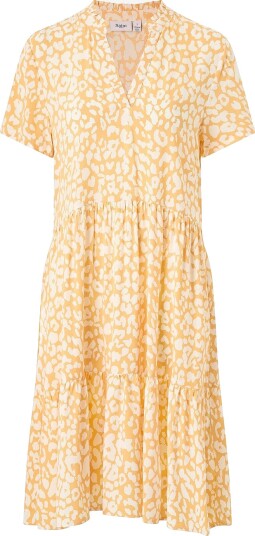 Saint Tropez Kjole EdaSZ SS Dress Gul Saint Tropez Kjole EdaSZ SS Dress Gul