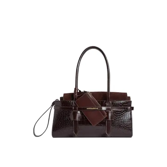 Dsquared2, Dame, Vesker, Brun, ONE SIZE, Dsquared2, Dame, Vesker, Brun, ONE SIZE,