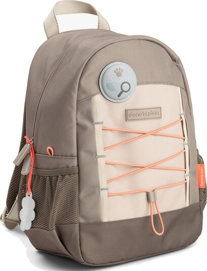 Done by Deer Junior Backpack Tiny Trails Sand 13 L Grey 25.5X 15X H 35CM Done by Deer Junior Backpack Tiny Trails Sand 13 L Grey 25.5X 15X H 35CM