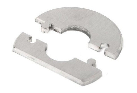 One Two rustfri rørrosett til vegg 12mm
