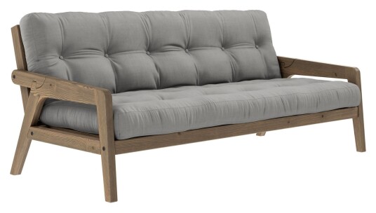 Karup Design Grab Sovesofa, Brunlakkert furu, Grey 1727941-02-0 1727941-08-0 Karup Design Grab Sovesofa, Brunlakkert furu, Grey 1727941-02-0 1727941-08-0