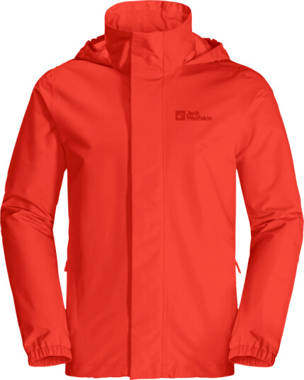 Jack Wolfskin Men's Stormy Point 2-Layer Jacket Rød S Man Jack Wolfskin Men's Stormy Point 2-Layer Jacket Rød S Man