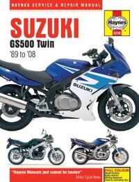 Suzuki Gs500 Twin (89 - 08) Haynes Repair Manual Av Haynes Publishing