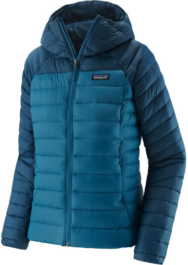 Patagonia Down Sweater Hoody Dame Wavy Blue XS