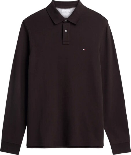 Tommy Hilfiger 1985 Regular Ls Polo CHOCOLATE S