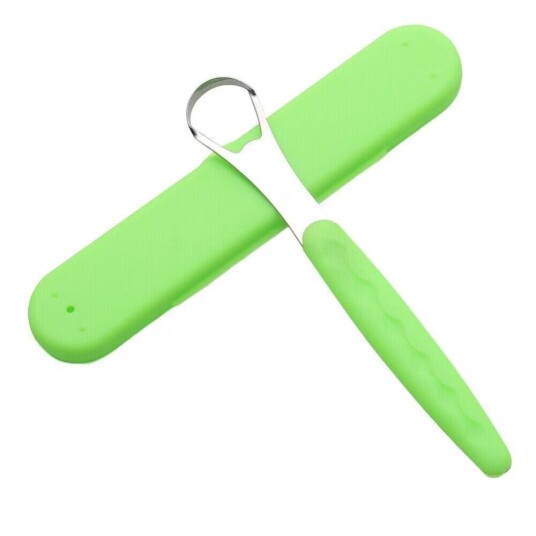 Northix Tungeskraper med etui