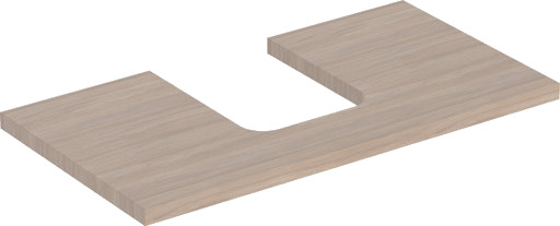 GEBERIT ONE bordplate 750x470x30mm utskjæring i midten for høy kompakt kum GEBERIT ONE bordplate 750x470x30mm utskjæring i midten for høy kompakt kum
