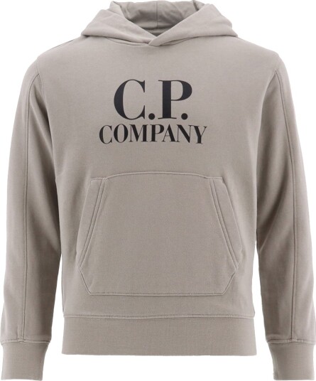 C.P. Company Hettegenser   Vintage Khaki m. Solbriller   C.P. Company   8 år 128   Hettegenser   Grå