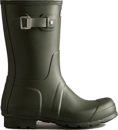 Mens Original Short Boot Dark Olive