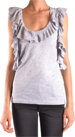 Dsquared2 Dame Topper Grå S,