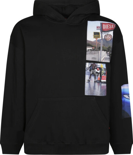 Diesel Herre Gensere & Hettegensere Svart XL,