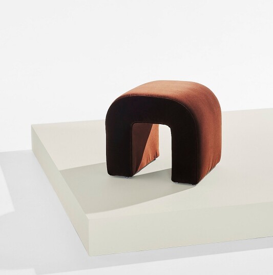 Jotex Puff Polyester/Kryssfiner/Polyeterskum/Furu Brun Odette 1716145010