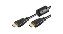MicroConnect High Speed HDMI with Ethernet - HDMI med Ethernet-kabel - HDMI (hann) til HDMI (hann) - 1,5 m