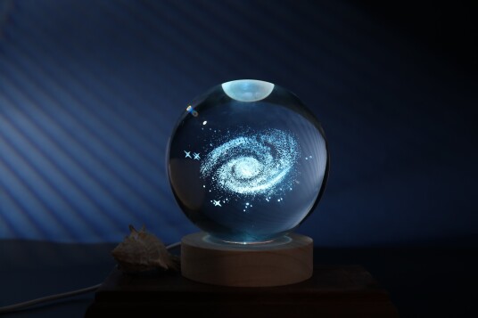 iTotal Crystal Ball Lamp Galaxy Large