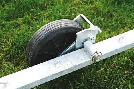 Transporthjul til fotballmål