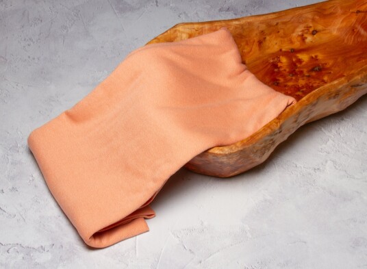 Pledd til underlag - Elastisk - 150x150 cm - Korall