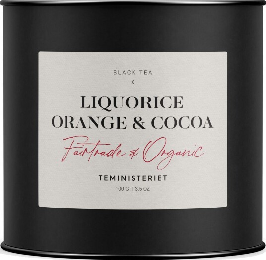 Teministeriet Fairtrade Lakrids Orange & Kakao Økologisk Te