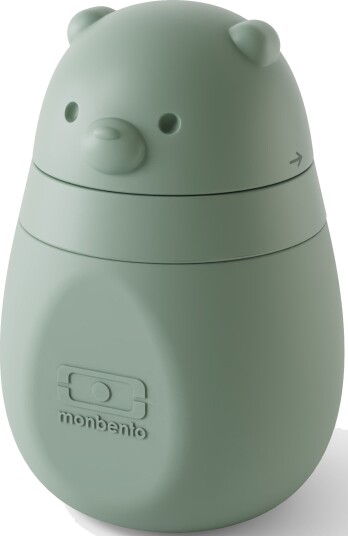 Monbento Yummy Squeeze Bag, Natural Green