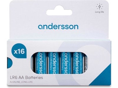 Andersson AA batteri 16 pk