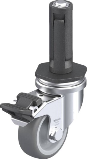 Blickle 847761 Lra-Tpa 50G-Fi-Er02 Styrehjul Med Brems, Hjuldiameter 50 Mm, Lasteevne (Maks.) 50 Kg, 1 Stk Blickle 847761 Lra-Tpa 50G-Fi-Er02 Styrehjul Med Brems, Hjuldiameter 50 Mm, Lasteevne (Maks.) 50 Kg, 1 Stk