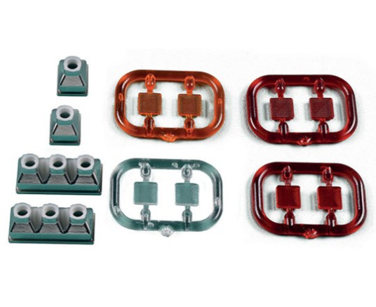 Carson 907261 1:14 3+1-Section 2 Trailer Taillight