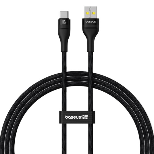 Baseus Flash II USB A to USB C 100W 1m Black P10311804111 00