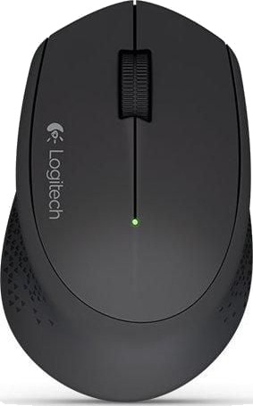Logitech M280 Wireless Mouse - Black - Mus - Optisk - 3 knapper - Svart