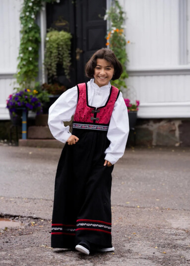Salto Oline Festdrakt Jente Rose (15 16 år)