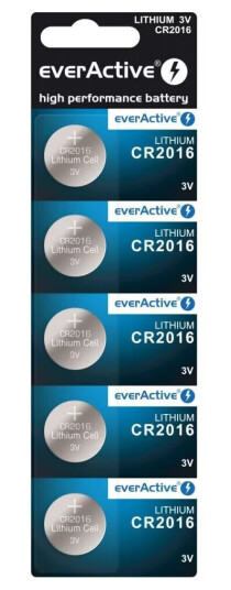 Pricenet Bateria everActive litowa CR2016 blister 5szt.