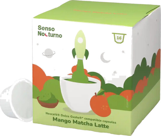 Senso Nocturno | Matcha Latte Mango 16 kapsler til Dolce Gusto®