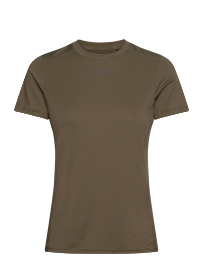 Craft Adv Essence Ss Tee 2 W - Khaki green - S