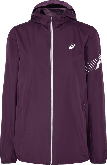 Asics Icon Jacket Burgundy S